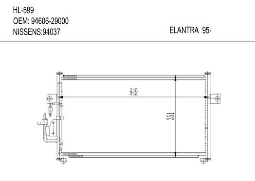 现代HL-599 ELANTRA II 95-