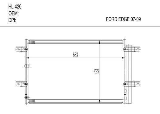 福特HL-420 FORD EDGE 07-09