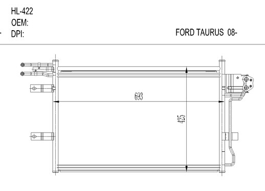 福特HL-422 FORD TAURUS 08-