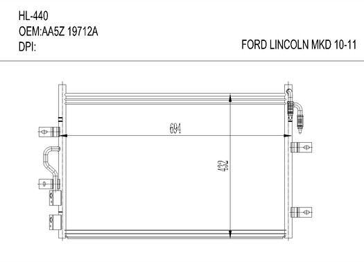 福特HL-440 LINCOLN MKS 10-11