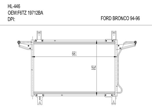福特HL-446 FORD  BRONCO  94-96