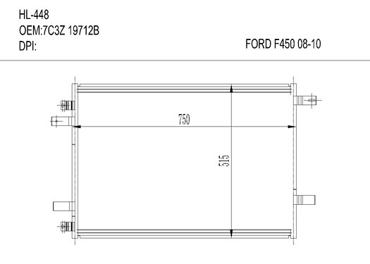FORDHL-448 FORD  F450  08-10