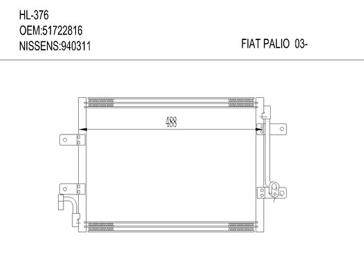 菲亚特HL-376  FIAT  PALIO  03-